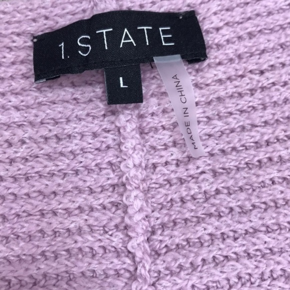 1.state Blouson Sleeve V-Neck Sweater - Picture 3 of 5